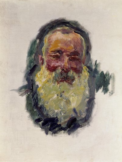 Selvportrett, 1917 av Claude Monet