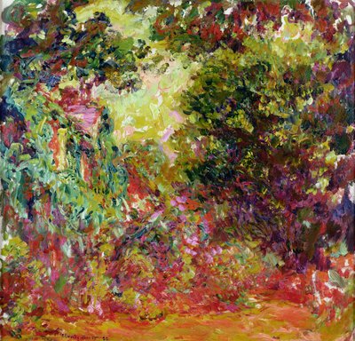 Kunstnerhuset fra Rosehagen av Claude Monet