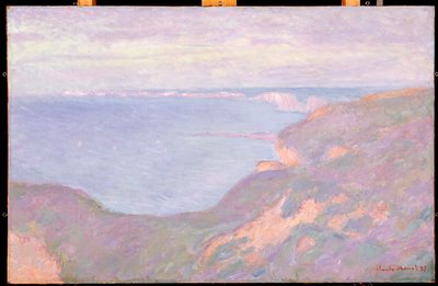 Cliffs nær Dieppe, 1897 av Claude Monet
