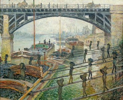 Kullarbeiderne av Claude Monet