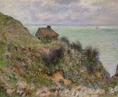 Tollbetjentenes hytte i Pourville, 1882 av Claude Monet