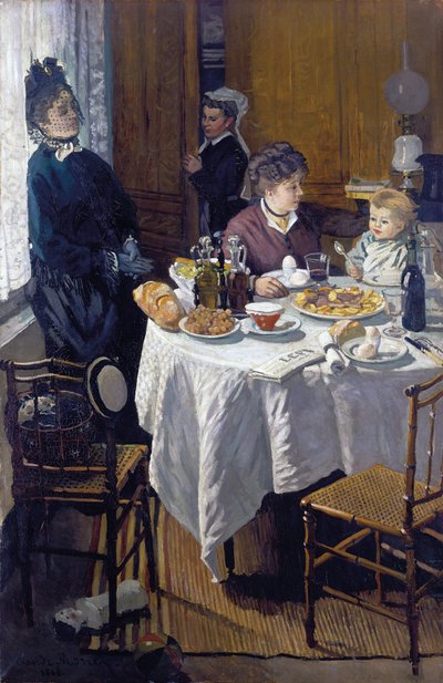 Lunchen av Claude Monet