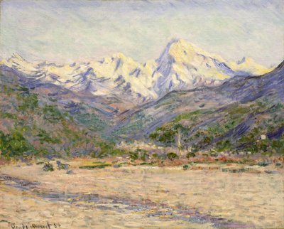 Nerviadalen av Claude Monet
