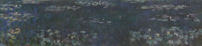 Vannliljene - Grønne refleksjoner, 1914-1926 av Claude Monet