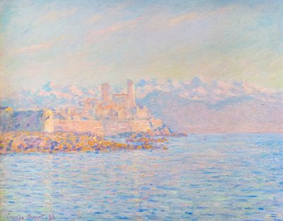 Det gamle fortet i Antibes av Claude Monet