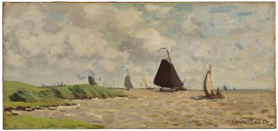 Utsikt fra Voorzan av Claude Monet