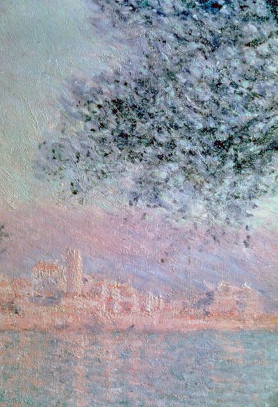 Utsikt over Antibes, detalj, 1888 av Claude Monet