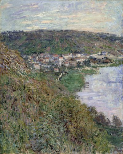 Utsikt over Vétheuil av Claude Monet