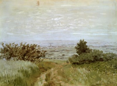 Utsikt over sletten ved Argenteuil av Claude Monet