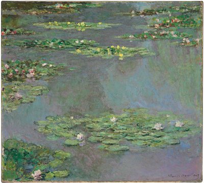 Vannliljer, 1905 av Claude Monet
