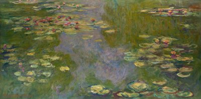 Vannliljer, 1919 av Claude Monet