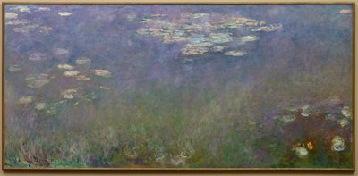 Vannliljer Agapanthus, ca. 1915-26. av Claude Monet