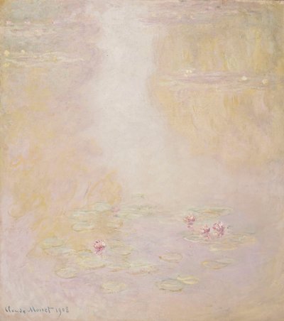 Vannliljer, Giverny, 1908 av Claude Monet