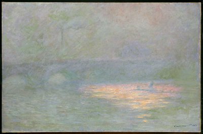 Waterloo Bridge av Claude Monet