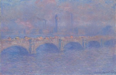 Waterloo Bridge, Sollyseffekt av Claude Monet