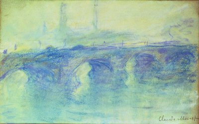 Waterloo Bridge, ca. 1899 av Claude Monet