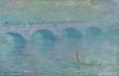 Waterloo Bridge in the Fog, 1903 av Claude Monet