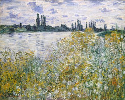 Blomsterøya nær Vétheuil av Claude Monet