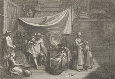 Morning The Morning, ca. 1700. av Claude Saint Paul