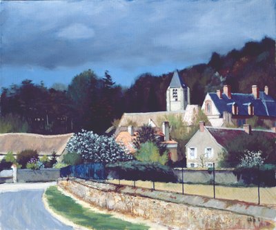 Landsby i Ile-de-France av Claude Salez