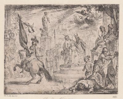 Martyrium av Saint Catherine av Claude Vignon