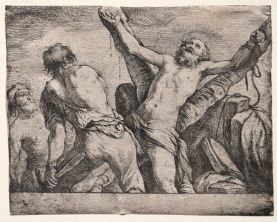 St. Andrews martyrium av Claude Vignon