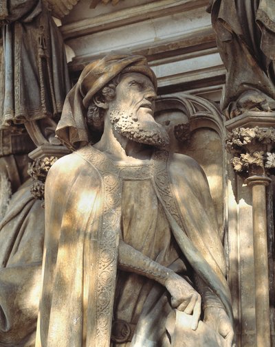 Daniel. Basen til Moses-brønnen (skulptur) av Claus Sluter