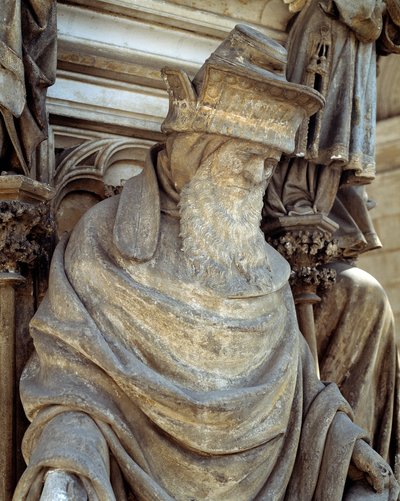 Sakarja. Basen til Moses-brønnen (skulptur) av Claus Sluter
