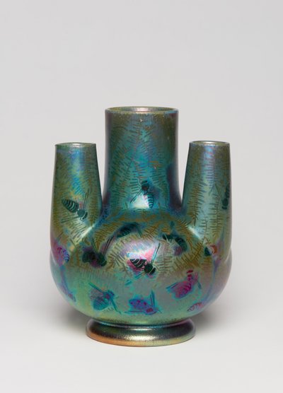 Vase, ca. 1900 (glasert keramikk) av Clement Massier