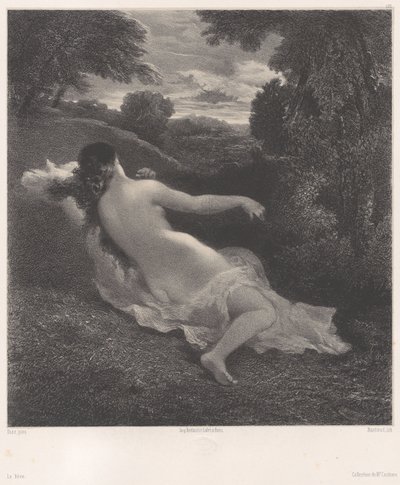 Drømmen, ca. 1849-62., ca. 1849-62. av Célestin Nanteuil