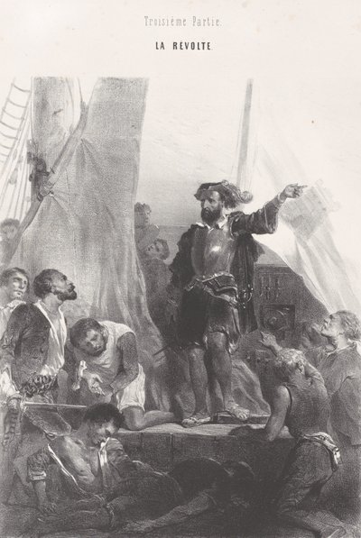 Tredje del, The Revolt, ca. 1830-65. av Célestin Nanteuil
