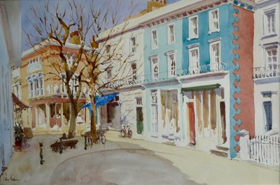 Clarendon Cross, marssol, 2003 (akvarell) av Clive Wilson