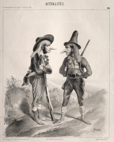 Nyheter: Stå opp! ... hei! dette kommer til å bli fint!..., 1841. av Clémente Pruche