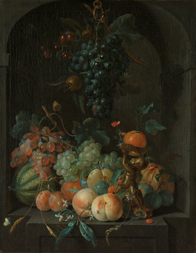 Stilleben med frukt av Coenraet Roepel