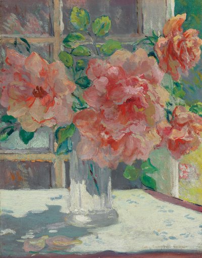 Roser (olje på lerret) av Colin Campbell Cooper