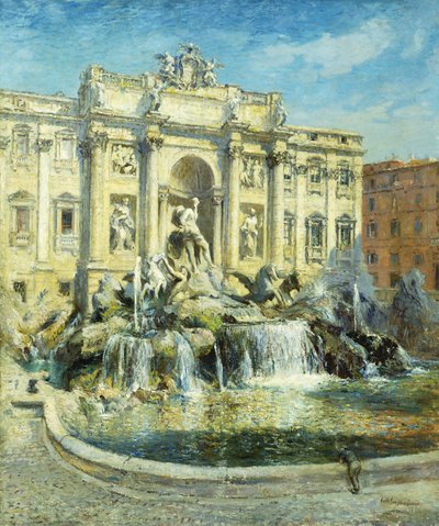 Trevifontenen, Roma av Colin Campbell Cooper