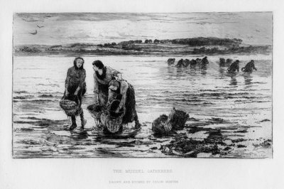 Musselsamlerne, ca 1890. av Colin Hunter