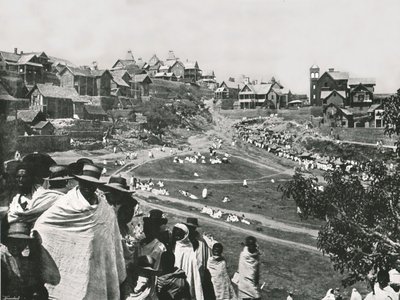 Kabary-sletten, Andohalo, Antananarivo, Madagaskar, 1895. av Colonel Stewart