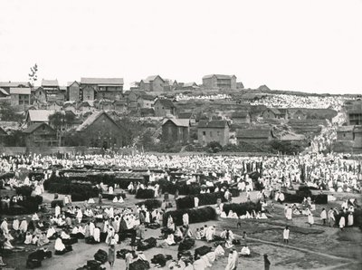 Markedsplassen, Antananarivo, Madagaskar, 1895. av Colonel Stewart