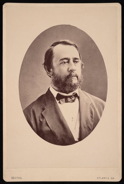 Portrett av Lucius Jeremiah Gartrell 1821-1891, før 1881. av Columbus Washington Motes