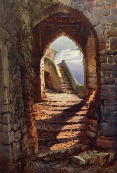 Middelalderveranda, Via Laurienti, Cori av Commendator Formilli