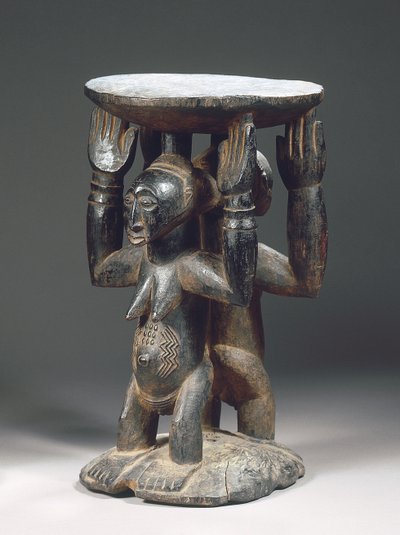 Luba Hemba krakk (tre) av Congolese Congolese