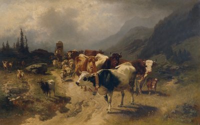 Viehabtrieb av Conrad Bühlmayer