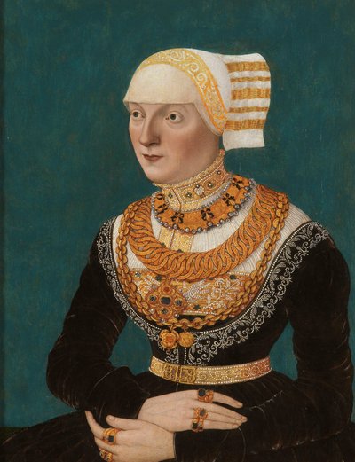 Portrett av en kvinne av Conrad Faber