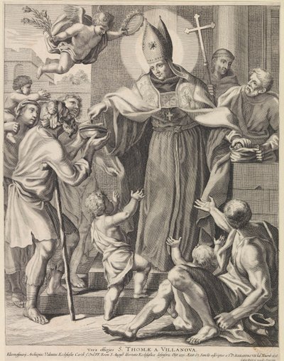 H. Thomas van Villanueva Vera-bilder S. Thomae A Villanova (tittel på objekt) av Conrad Lauwers