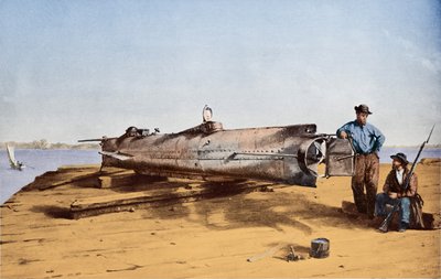 Konføderert ubåt, Hunley av Conrad Wise Chapman