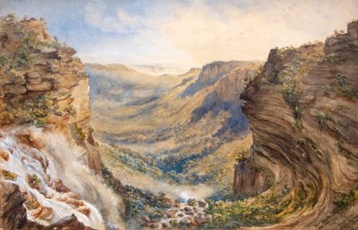 Das Wetterbrett, Blue Mountains, New South Wales von Constance Frederica Gordon-Cumming