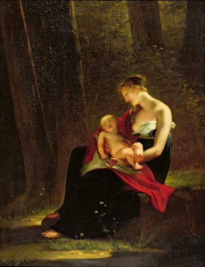Den glade mor av Constance Marie Mayer-Lamartiniere