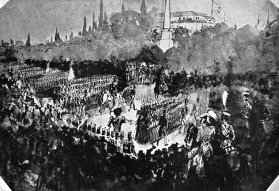 En anmeldelse i Madrid, 1930. av Constantin Guys
