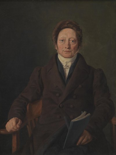 Consitorial Council J. Ernst Wegener av Constantin Hansen